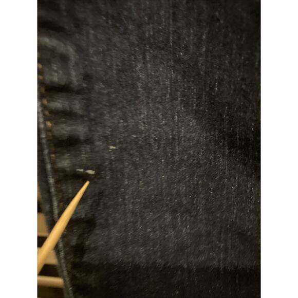 New York & Company size 12 Mid Rise Straight Leg Dark Blue Jeans Size 12 Petite - Picture 6 of 9